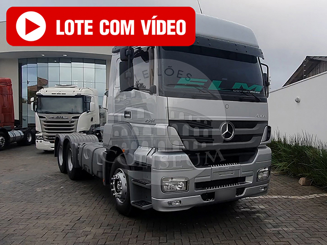 LOTE 009 - MERCEDES-BENZ Axor 2544 S/LS 6x2 2p 2013