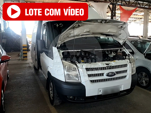 LOTE 009 -  Ford Transit 350L TA Furgão 2013