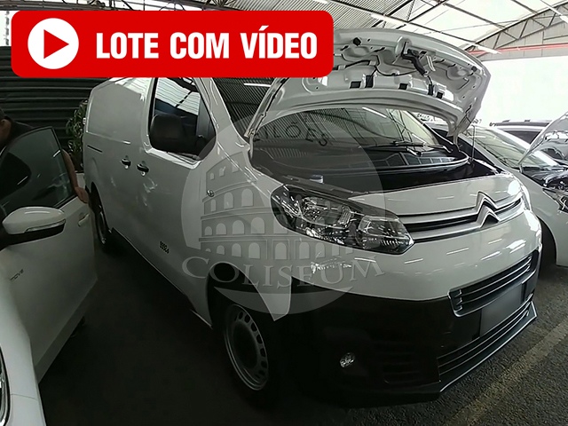 LOTE 012 -  Citroen Jumpy Furgão Pack 1.6 Turbo Diesel 2018