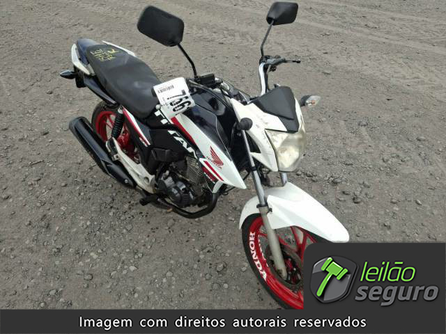 LOTE 009 - HONDA CG 160 TITAN S CBS 2021